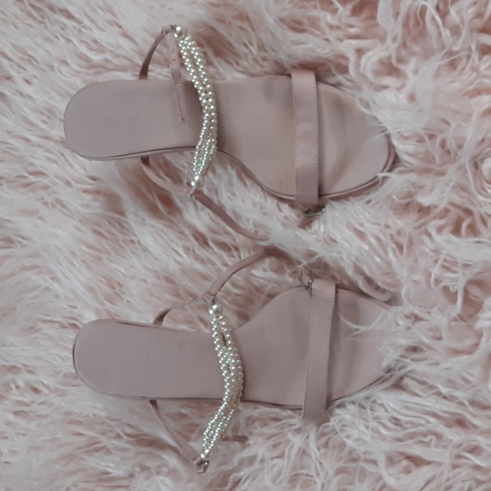 COLIN STUART | Pearl Strap Heels